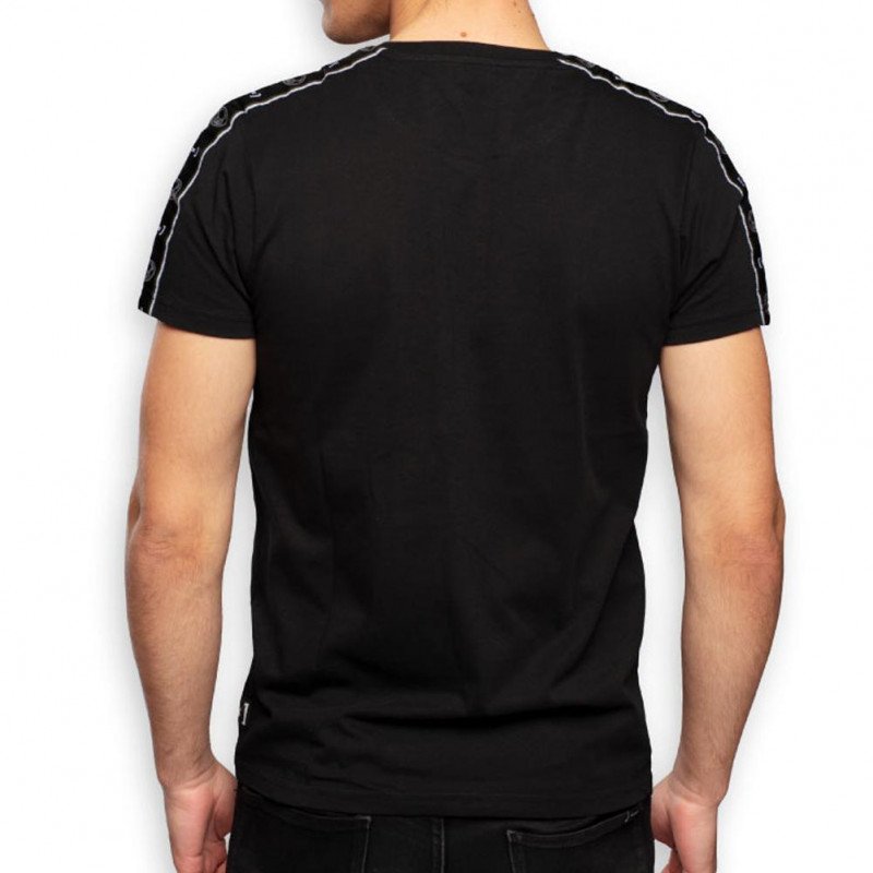 T-shirt manches courtes col rond Homme TOD2 Noir et Blanc