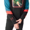 Sweat à Capuche Homme SHE Noir et Bleu