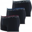 LOT DE 3 Boxer Sous-vêtements Homme SECONDEPEAU Noir et Uni