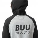 Sweat à Capuche Homme BUU Gris et Noir