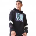 Sweat à Capuche Homme FRI2 Noir et Ciel