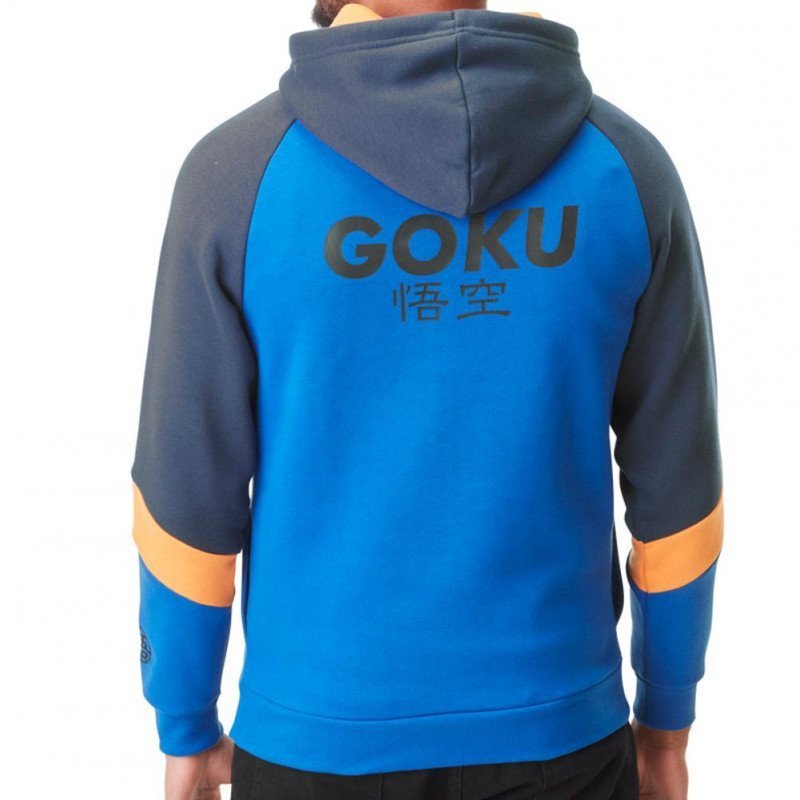 Sweat à Capuche Homme GOKU Bleu et Roi