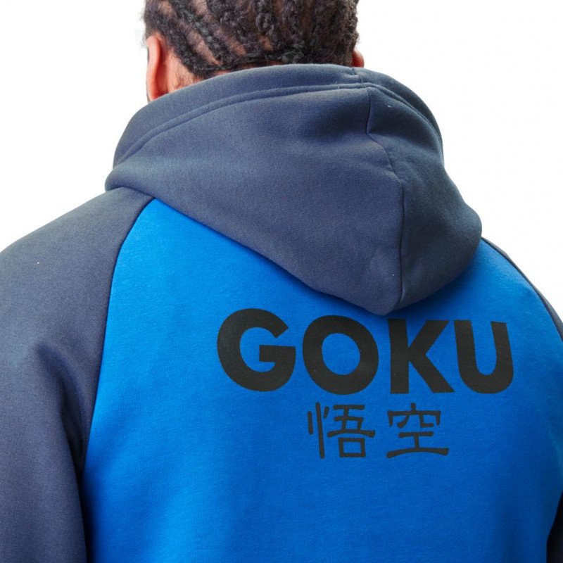Sweat à Capuche Homme GOKU Bleu et Roi