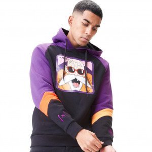 DRAGONBALL Z Sweat à Capuche Homme Coton KAME Noir Violet CAPSLAB
