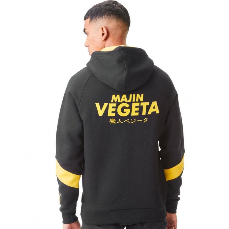 Sweat à Capuche Homme VGM2 Noir et Jaune
