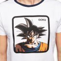 DRAGON BALL Z T-shirt Col rond Homme Coton GOK Blanc CAPSLAB