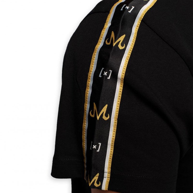 T-shirt manches courtes col rond Homme VGM2 Noir et Jaune