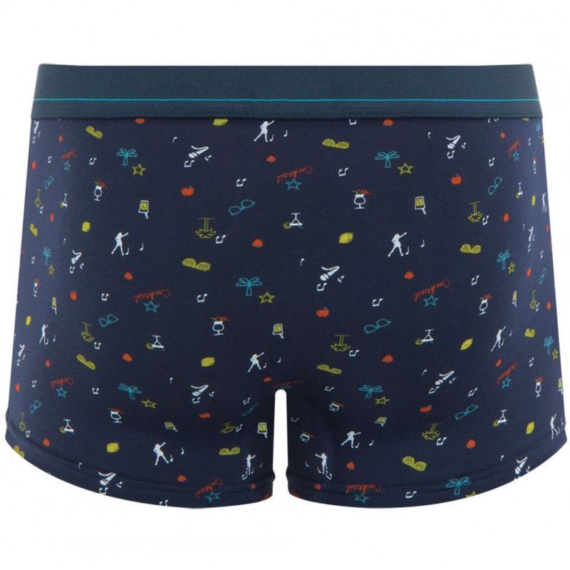 EMINENCE Boxer Homme Modal NIGHT FEVER Marine Multicolore