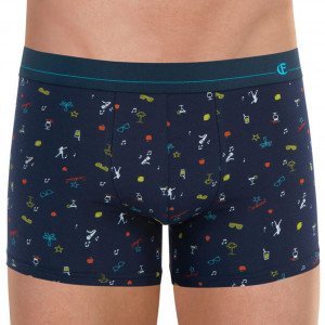 EMINENCE Boxer Homme Modal NIGHT FEVER Marine Multicolore