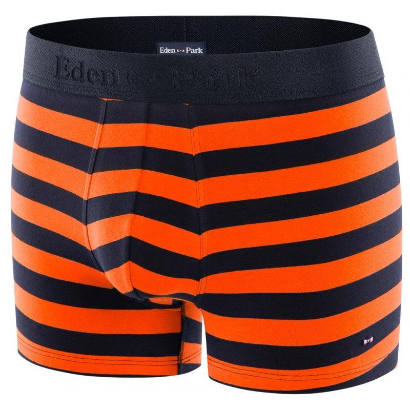 EDEN PARK Boxer Homme Coton ISLAND Orange