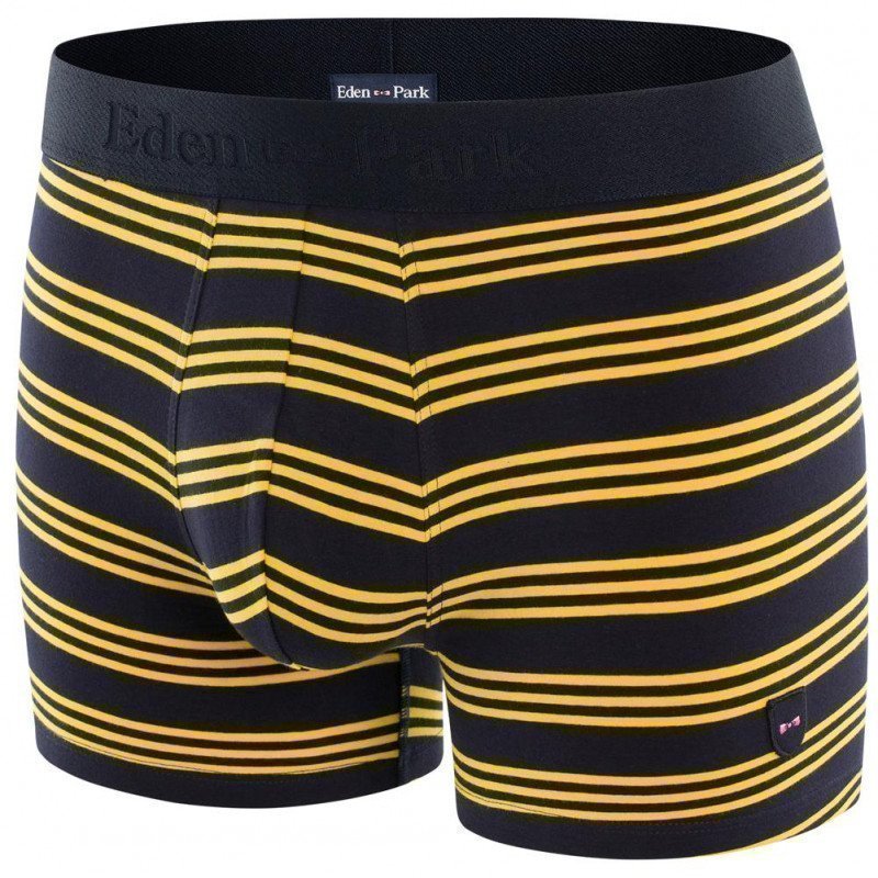 EDEN PARK Boxer Homme Coton FINERAY Jaune