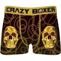 Boxer Homme BM4ASS39 Noir et Jaune