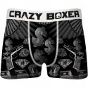 Boxer Homme BM4ASS40 Noir et Gris