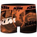 KTM Boxer Homme Microfibre MUD Orange Noir