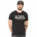 VON DUTCH T-shirt Col rond Homme Coton TSCFIRST Noir