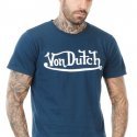 T-shirt manches courtes col rond Homme TSCFIRST Bleu et Marine