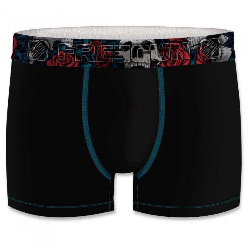 Boxer Homme BCBASS2 Noir et Bleu