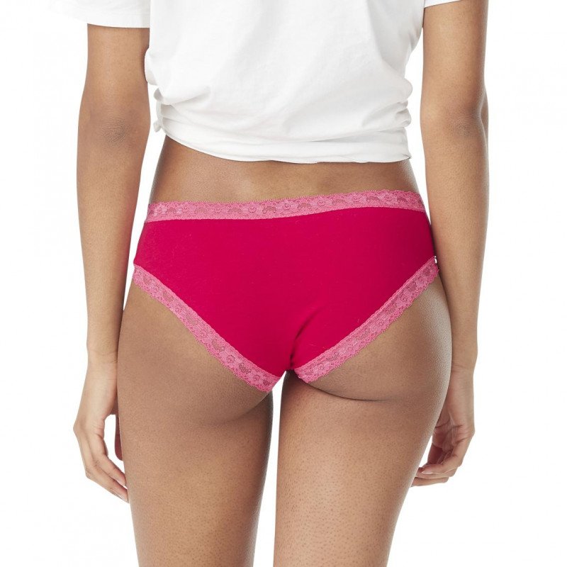 LOT DE 3 Shorty Sous-vêtements Femme BDX3 Rose et Noir