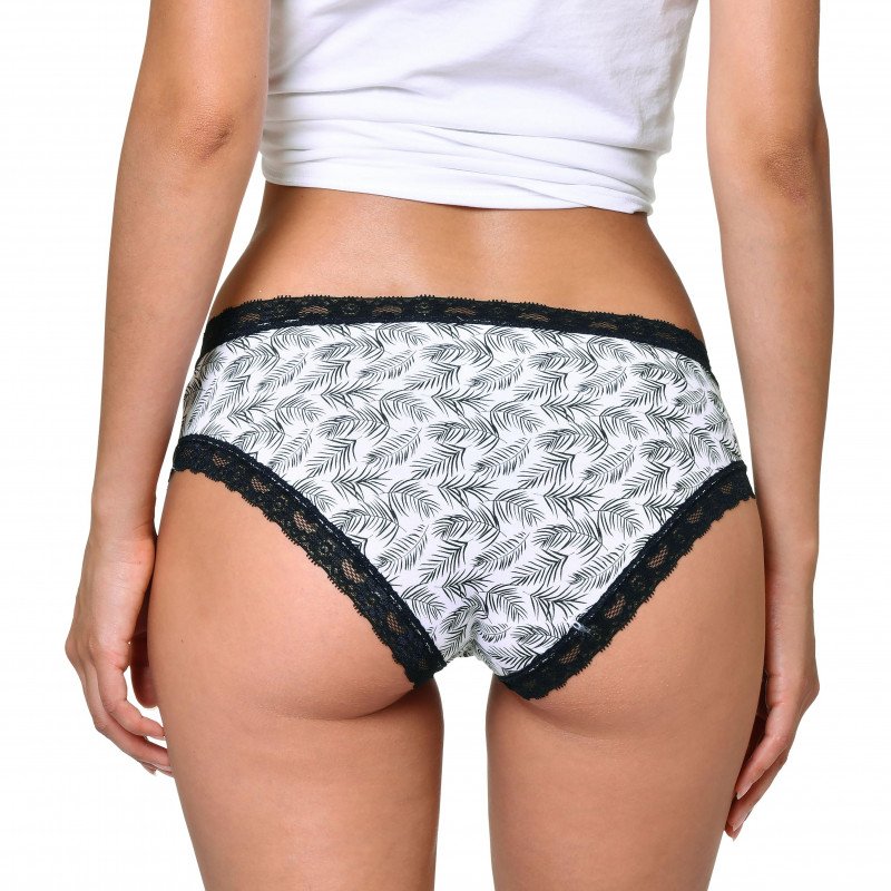 LOT DE 3 Shorty Sous-vêtements Femme BDX3 Bleu et Gris