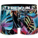 FREEGUN Boxer Homme Microfibre TRO Noir Multicolore PREMIUM