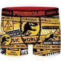 FREEGUN Boxer Homme Microfibre REX Jaune Noir JURASSIC WORLD