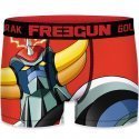 FREEGUN Boxer Homme Microfibre GOL2 Rouge GOLDORAK