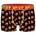 Boxer Homme ASS2 Noir et Jaune