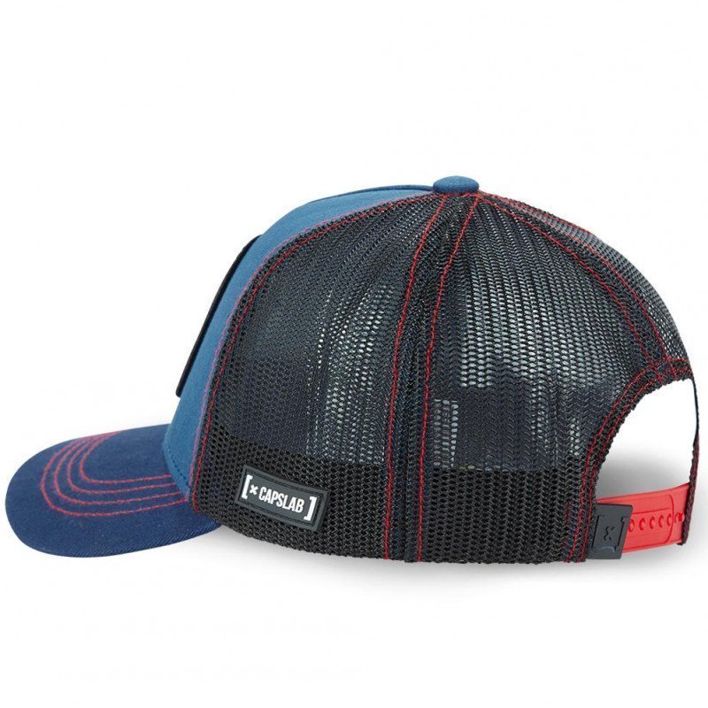 GOLDORAK Casquette Homme MicroCoton RAK1 Bleu Noir CAPSLAB