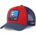 GOLDORAK Casquette Homme MicroCoton ACT1 Rouge Bleu CAPSLAB