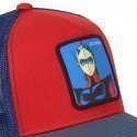 GOLDORAK Casquette Homme MicroCoton ACT1 Rouge Bleu CAPSLAB