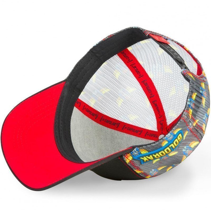 GOLDORAK Casquette Homme MicroCoton MSK2 Rouge Imprimé CAPSLAB