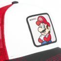 SUPER MARIO Casquette Homme MicroCoton MAR Rouge Blanc CAPSLAB