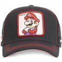 Casquette Homme MAR2 Noir et Rouge