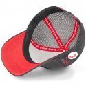 Casquette Homme MAR2 Noir et Rouge