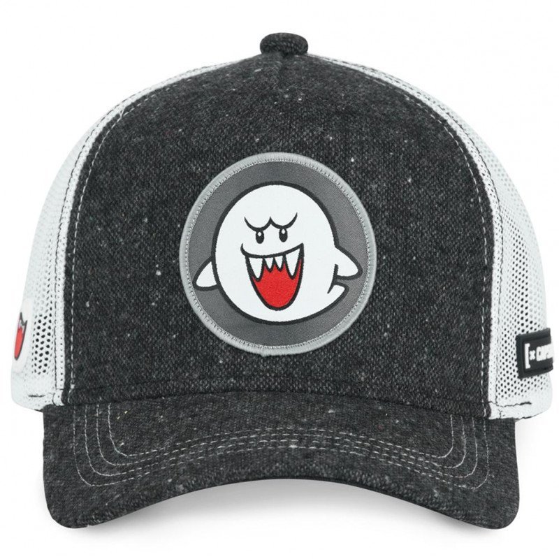 Casquette Homme POW2 Noir et Blanc
