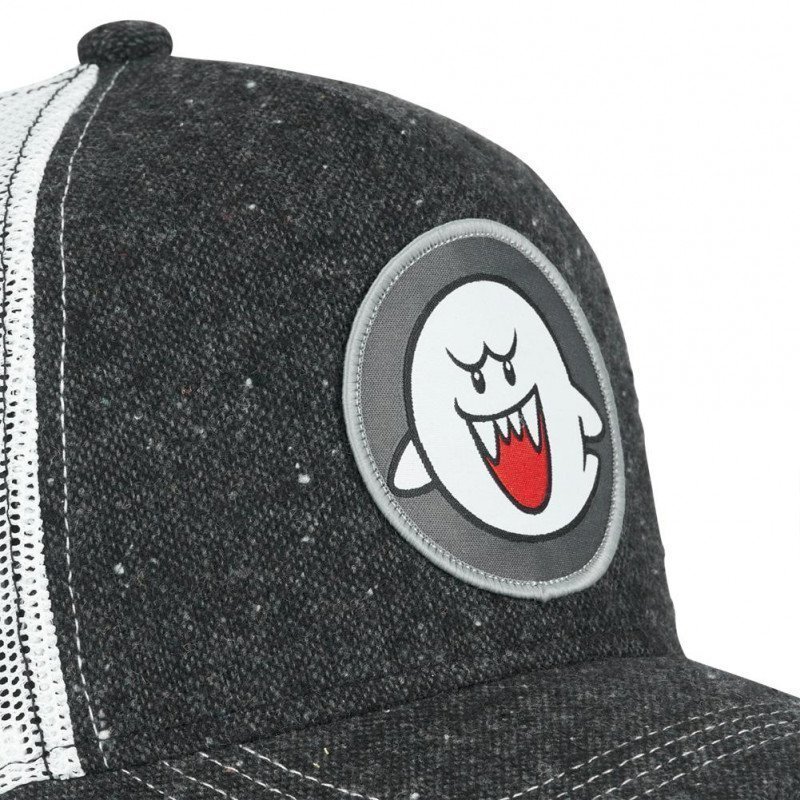 Casquette Homme POW2 Noir et Blanc