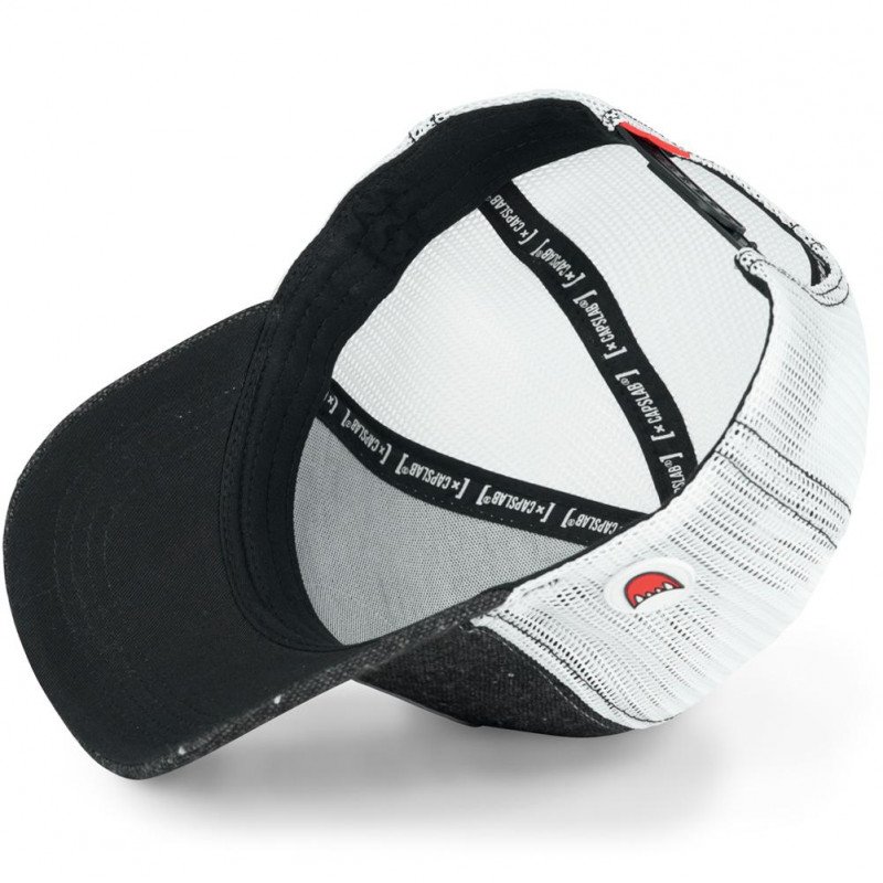 Casquette Homme POW2 Noir et Blanc