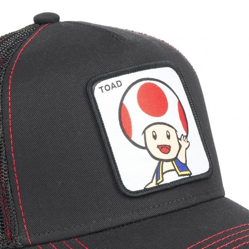 Casquette Homme TOA2 Noir et Rouge