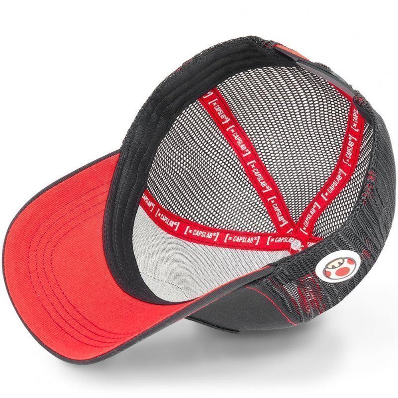 Casquette Homme TOA2 Noir et Rouge