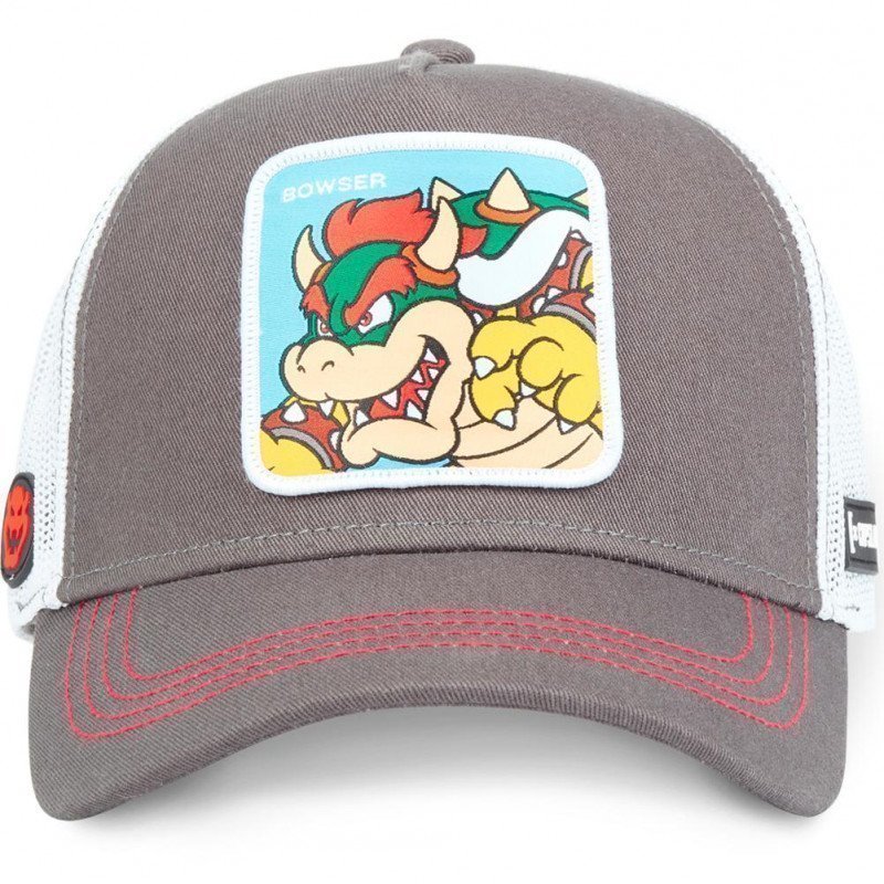 Casquette Homme BOW Gris et Blanc
