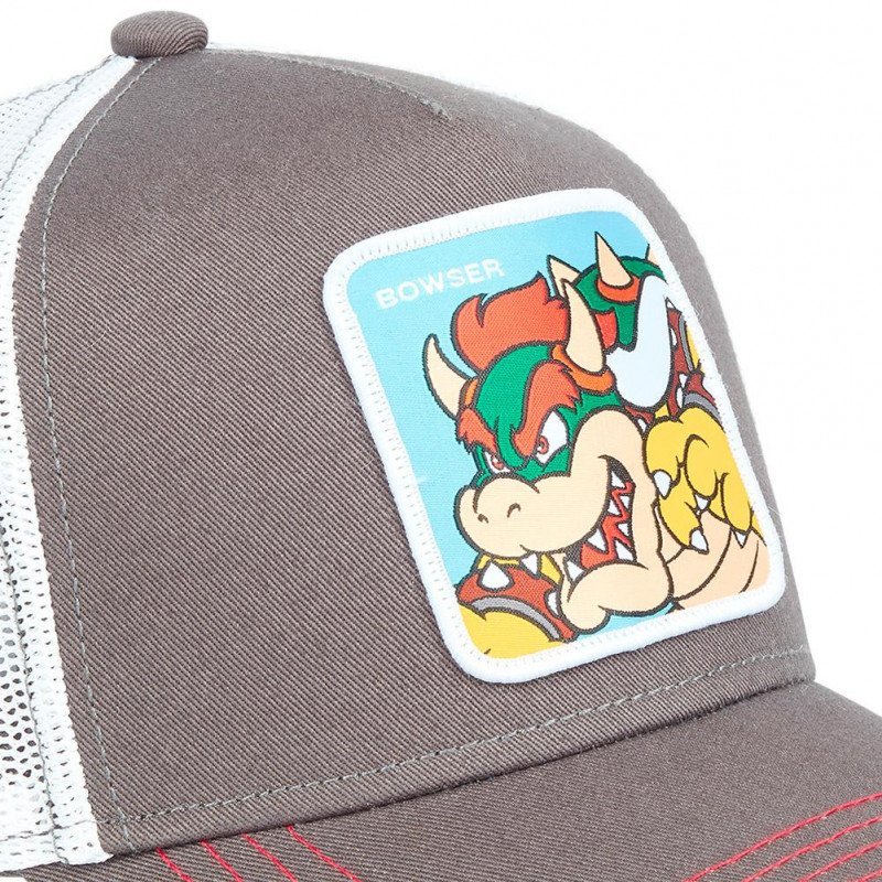 Casquette Homme BOW Gris et Blanc