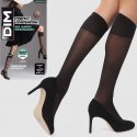 DIM Mi-bas Femme Microfibre PERFECT CONTENTION Plumetis 25D