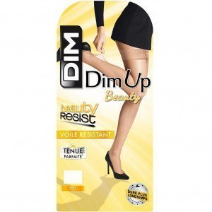 DIM Bas up Femme Voile RESIST Noir 20D