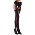 Collants Femme INFINIMENT JARRETELLES Noir et Transparent