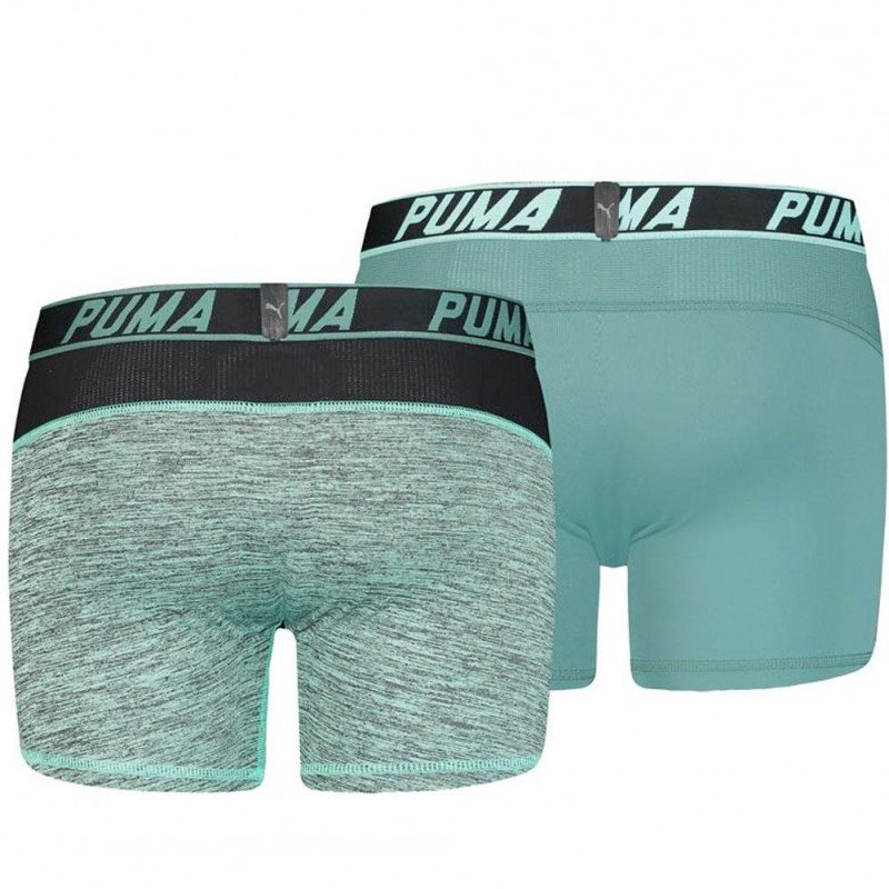 LOT DE 2 Boxer Sous-vêtements Homme ACTIVE RAY Vert et Noir