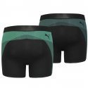 LOT DE 2 Boxer Sous-vêtements Homme SEAMLESS Noir et Vert