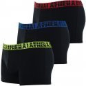 ATHENA Lot de 3 Boxers Homme Coton EASYSPORT21 Noir Noir Noir