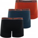 ATHENA Lot de 3 Boxers Homme Microfibre recyclée OUTDOOR Noir Jean Brique