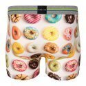 PULL IN Boxer Homme Coton Bio MASBEIGNET Blanc Multicolore