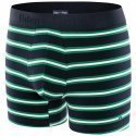 EDEN PARK Boxer Homme Coton DOUBRAY Marine Vert